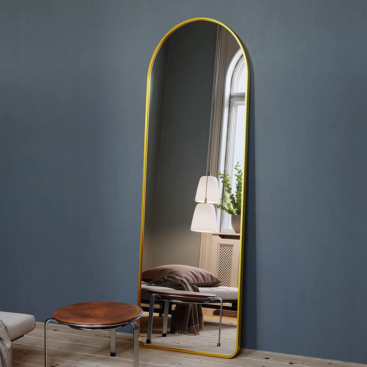 Latitude Run® Arched Full Length Mirror, 65"X22" Floor Length Mirror